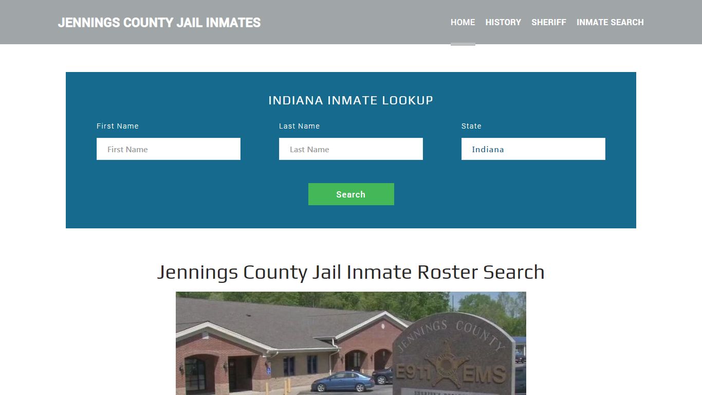 Jennings County Jail Inmate Roster Lookup, North Vernon, IN